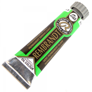 Tinta Óleo Rembrandt 15ml 618 Perm. Green Light - Série 3