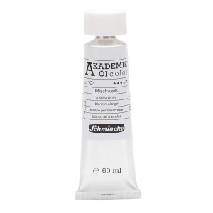 Tinta Óleo 60ml 104 Mixing White  Schmincke Akademie