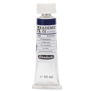 Tinta Óleo 60ml  408 Phthalo Blue Schmincke Akademie