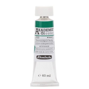 Tinta Óleo 60ml  502 Chromium Oxide Green Brilliant  Schmincke Akademie