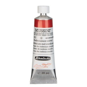 Tinta Óleo Schmincke Mussini 35ml S6 341 Cadmium Red Medium