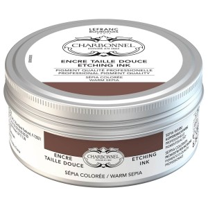 Tinta Gravura em Metal Charbonnel Warm Sepia 200ml