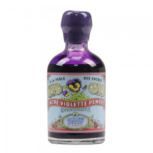 Tinta Tinteiro Herbin Edição 350 anos Violet Pensee 100ml