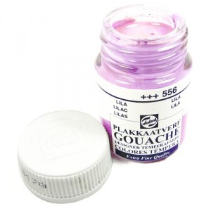 Tinta Guache Talens Para Caligrafia 556 Lilac 16ml