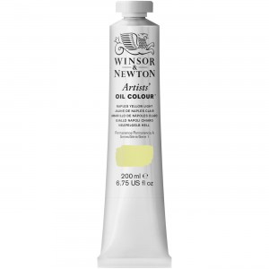 Tinta Óleo Winsor & Newton Artist 200ml S1 Naples Yellow Light
