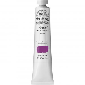 Tinta Óleo Winsor & Newton Artist 200ml S2 Magenta