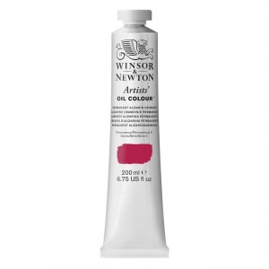 Tinta Óleo Winsor & Newton Artist 200ml S4 Alizarin Crimson