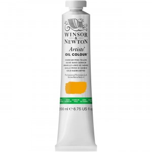 Tinta Óleo Winsor & Newton Artist 200ml S4 Cadmium Free Yellow