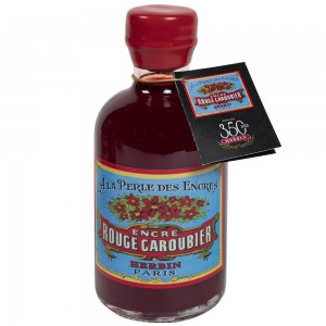 Tinta Tinteiro Herbin Edição 350 anos Rouge Caroubier 500ml