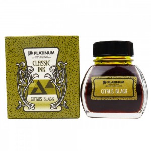  Tinta de Caneta Tinteiro Platinum Classic Citrus Black 60ml