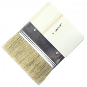 Trincha Pintura Estilo Livre Paddle Natural Sinoart 4" - 100mm