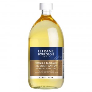 Verniz de Retoque Lefranc & Bourgeois J.G Vibert Brilhante 1 Litro