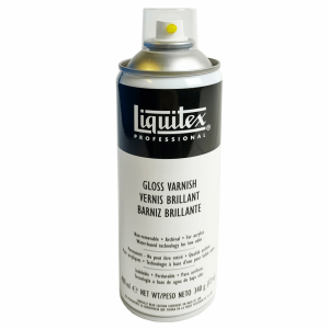 Verniz Spray Profissional Brilhante Liquitex 400ml