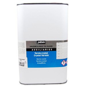Verniz Cristal Pebeo Para Tela de Pintura 1000ml